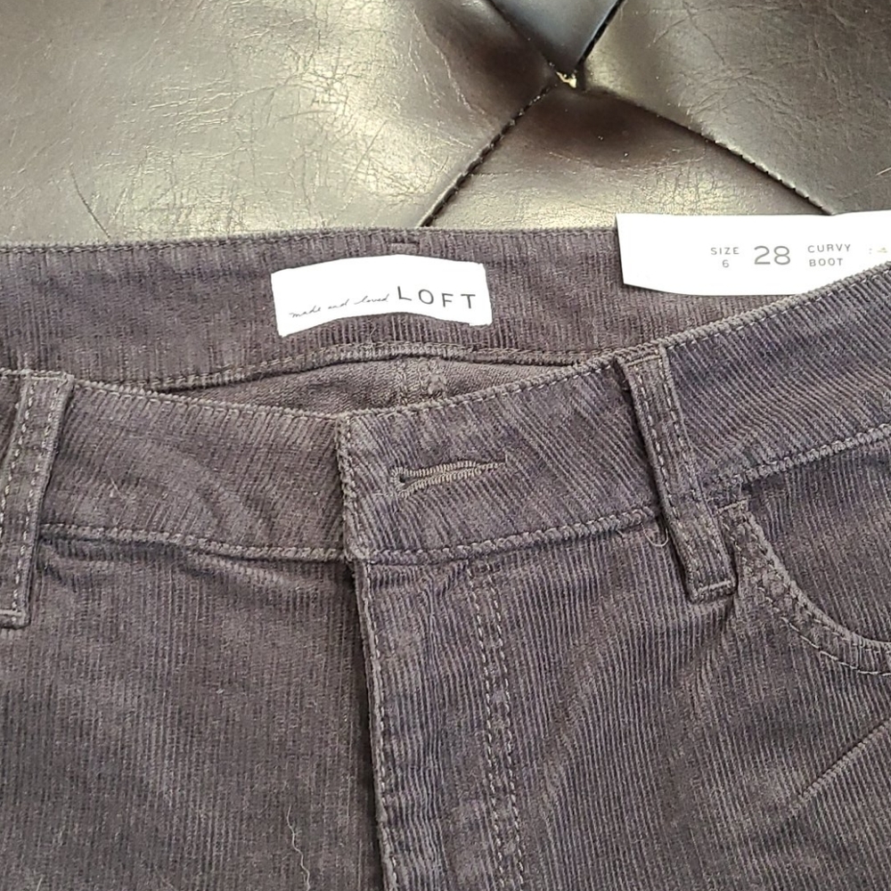 Loft Curvy Boot Cut Cords